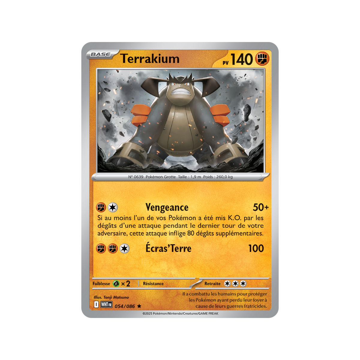 Terrakium – Holo Rare 54/86 – Scharlachrot und Lila 10,5 Weiße Flamme