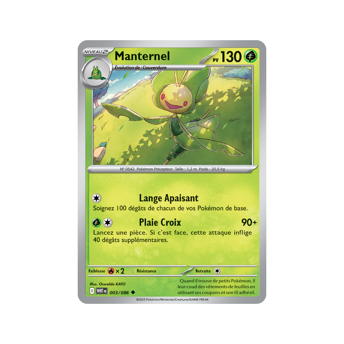 Manternel – Rückseite 3/86 – Scharlachrot und Violett 10,5 Weiße Flamme