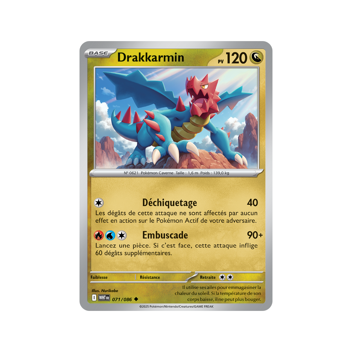 Drakkarmin – Rückseite 71/86 – Scharlachrot und Violett 10,5 Weiße Flamme
