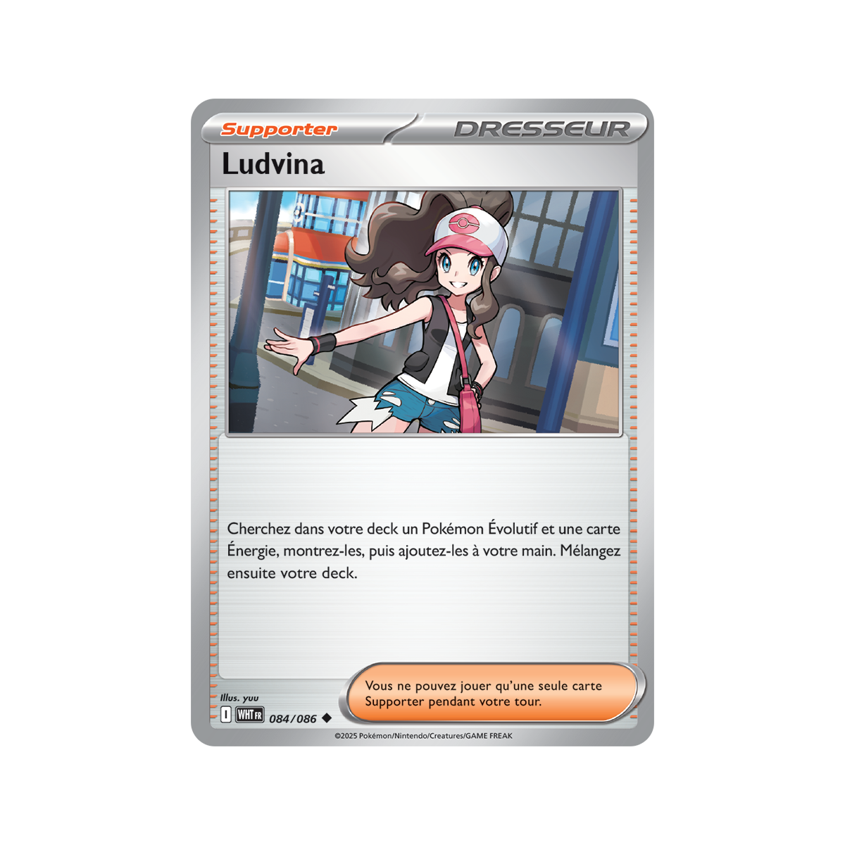 Ludvina – Rückseite 84/86 – Scharlachrot und Violett 10,5 Weiße Flamme