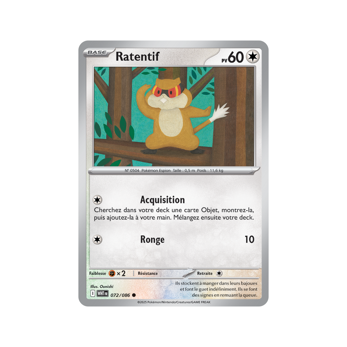 Ratentif - Common 72/86 - Scharlachrot und Violett 10,5 Weiße Flamme