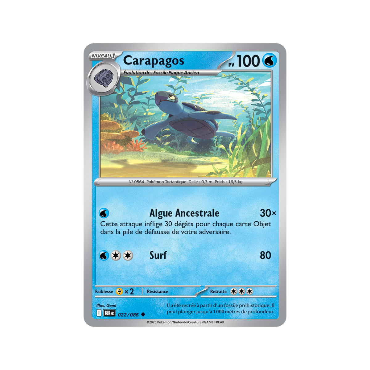 Carapagos – Rückseite 22/86 – Scharlachrot und Violett 10,5 Schwarzer Blitz
