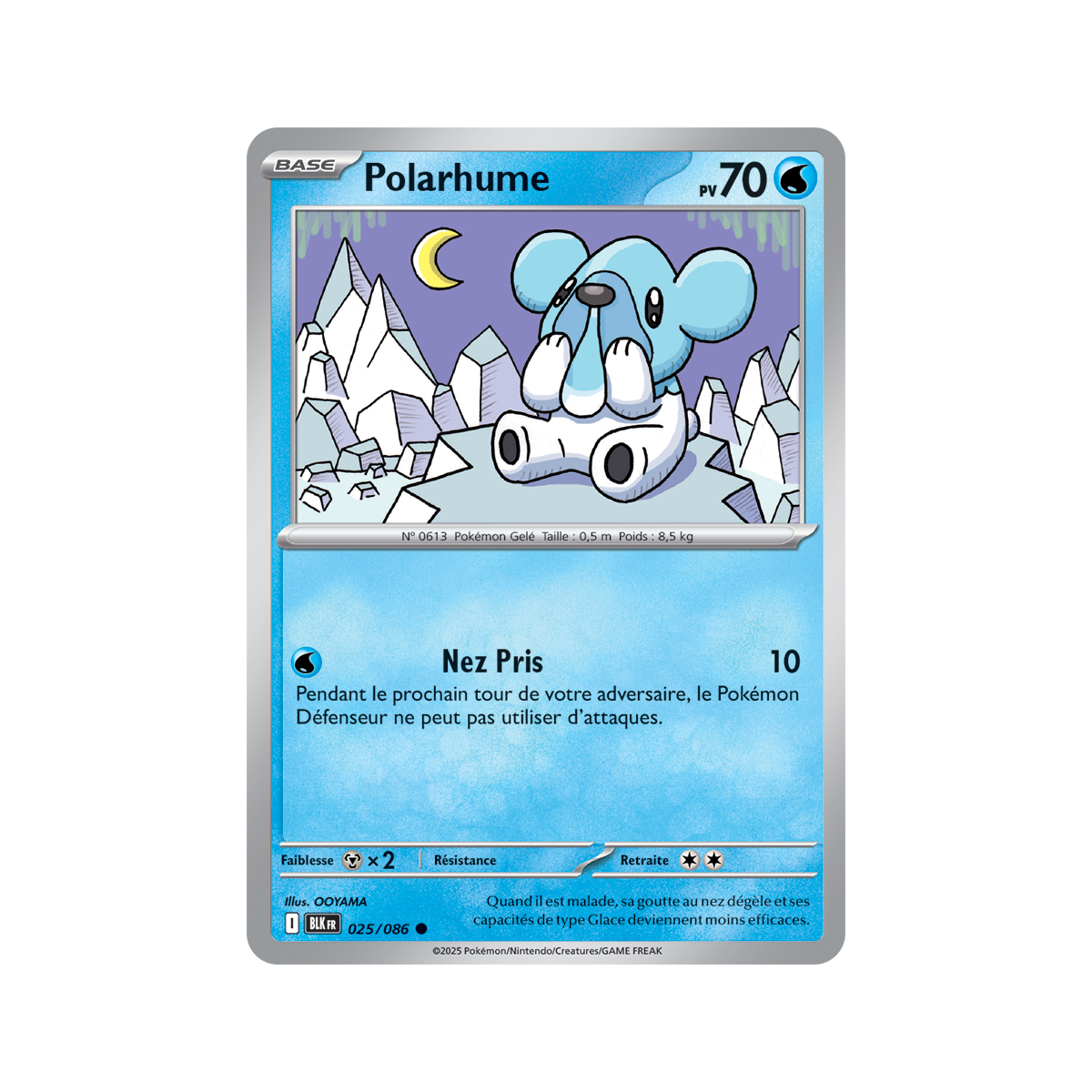 Polarhume – Rückseite 25/86 – Scharlachrot und Violett 10,5 Schwarzer Blitz