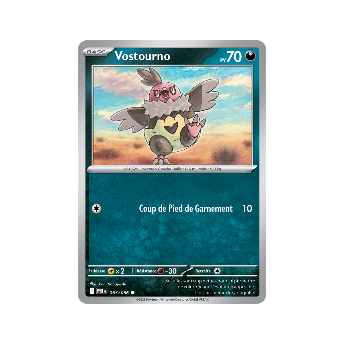 Vostourno – Reverse Masterball 63/86 – Scharlachrot und Lila 10,5 Weiße Flamme