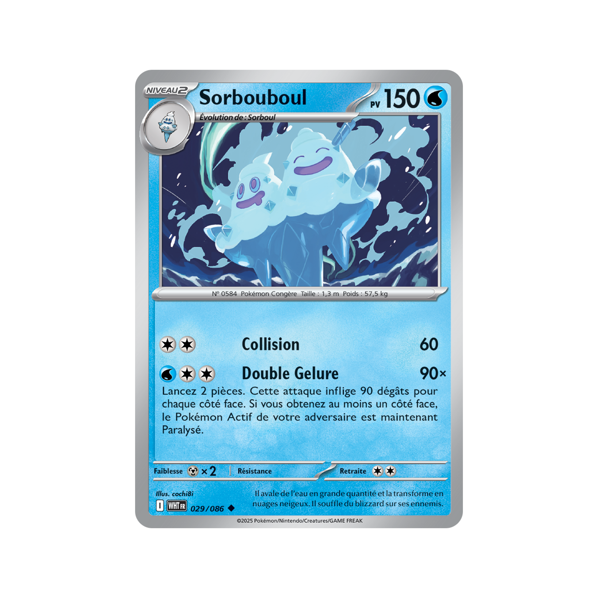Item Sorbouboul – Reverse Pokéball 29/86 – Scharlachrot und Lila 10,5 Weiße Flamme