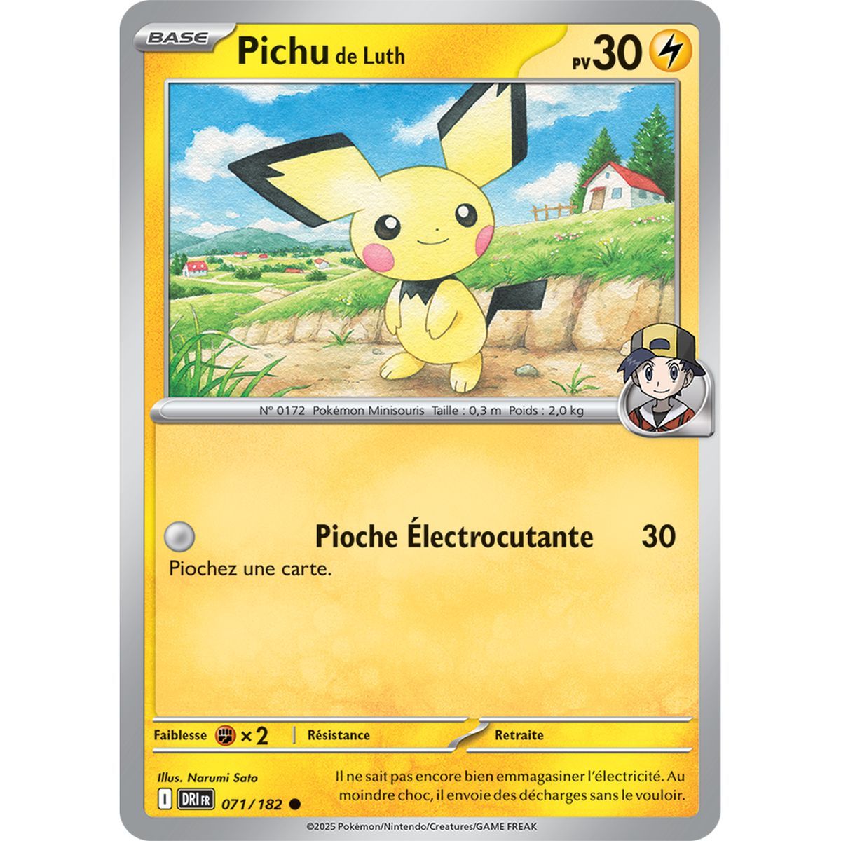 Pichu de Luth – Common 71/182 – Scharlachrot und Lila 10 Schicksalhafte Rivalitäten