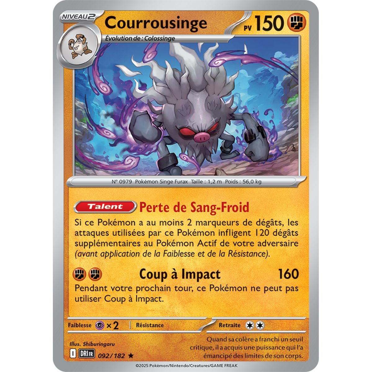 Wrathmonkey – Holo Rare 92/182 – Scharlachrot und Lila 10 Schicksalhafte Rivalitäten