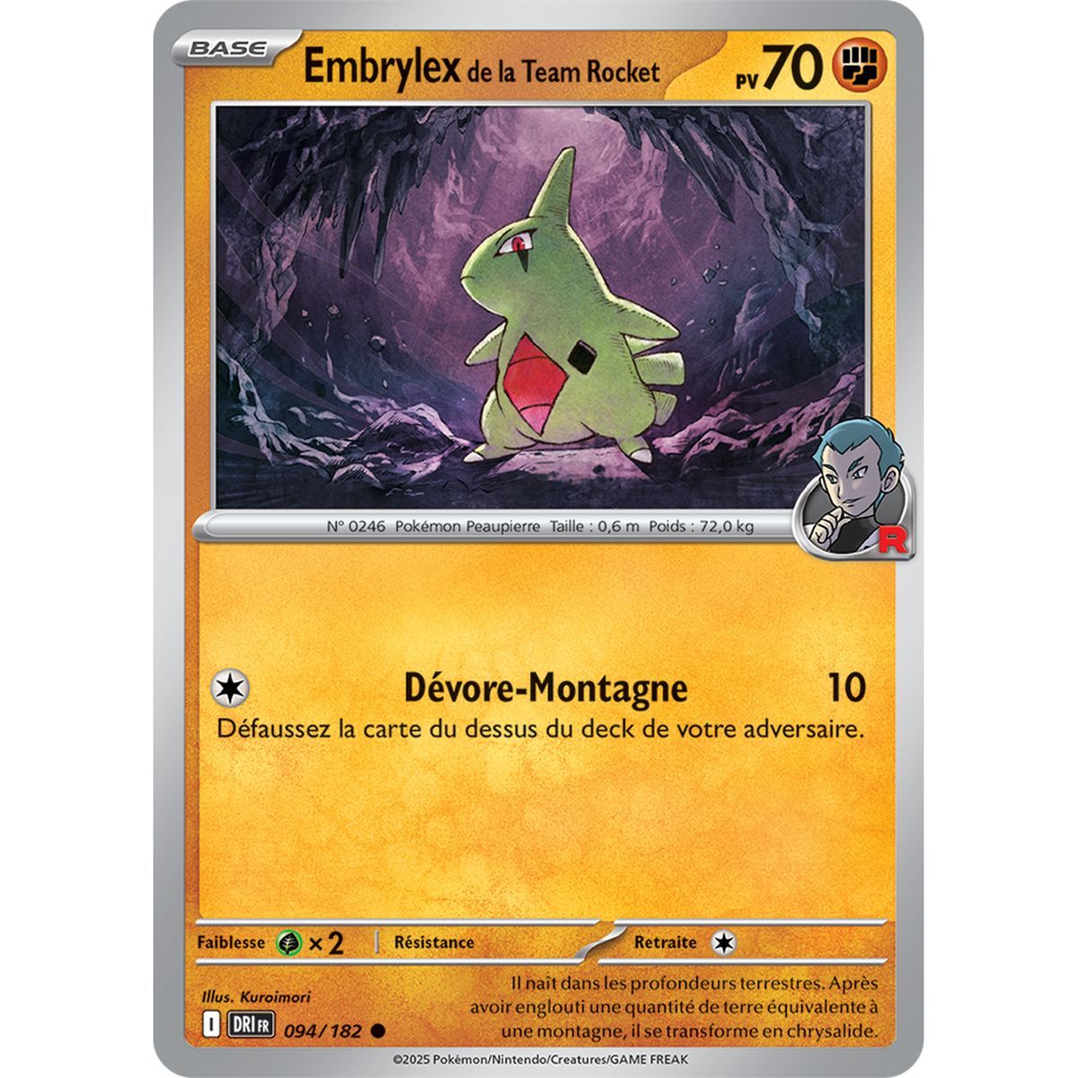 Team Rocket Embrylex – Common 94/182 – Scharlachrot und Lila 10 Schicksalhafte Rivalitäten