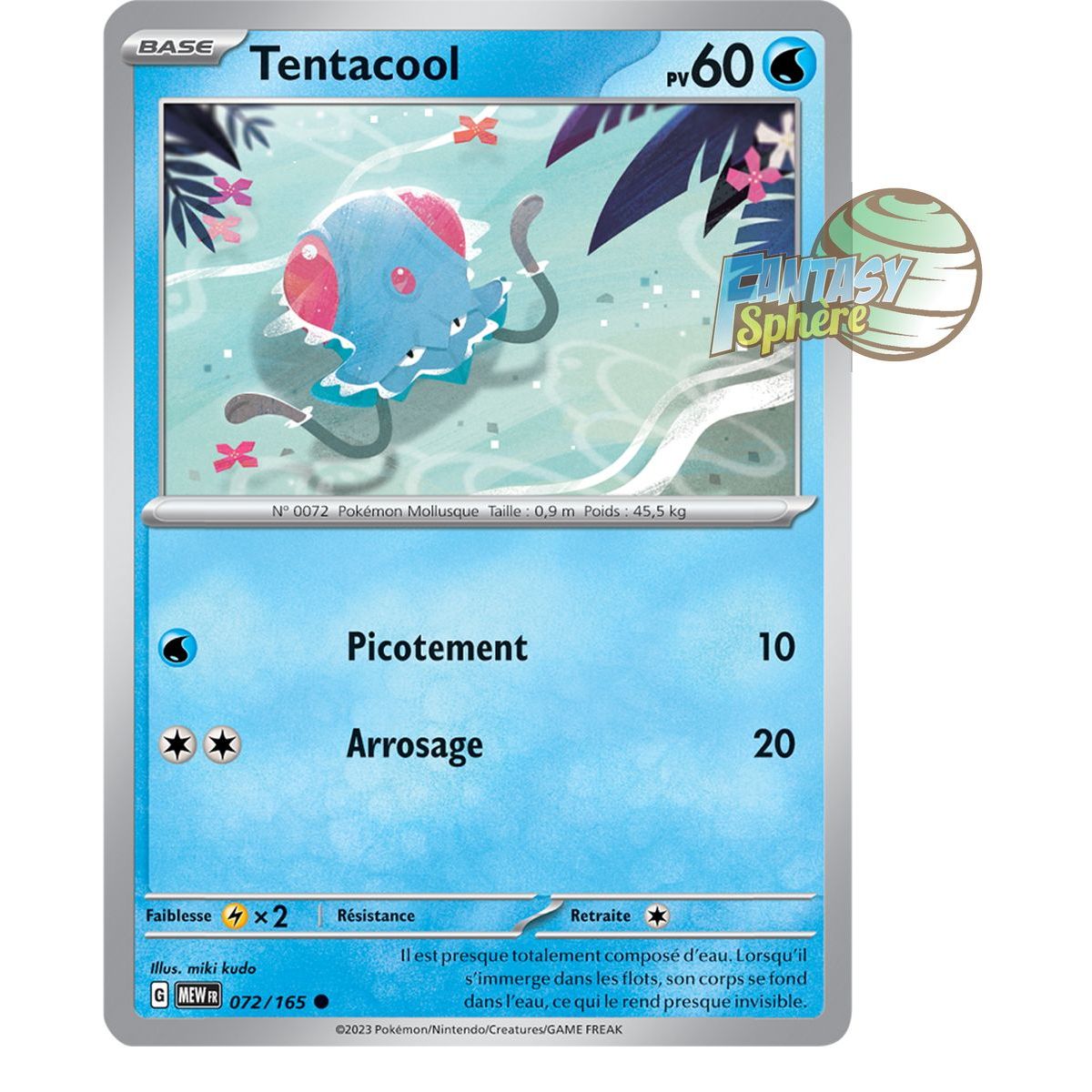 Tentacool – Reverse 72/165 – Scarlet und Violet 151