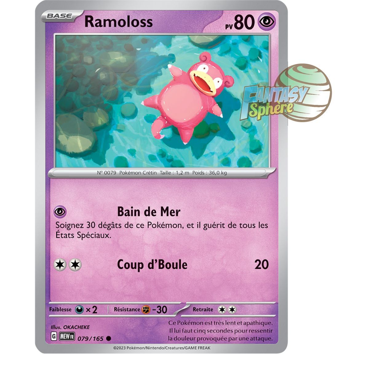 Slowpoke – Reverse 79/165 – Scarlet und Violet 151