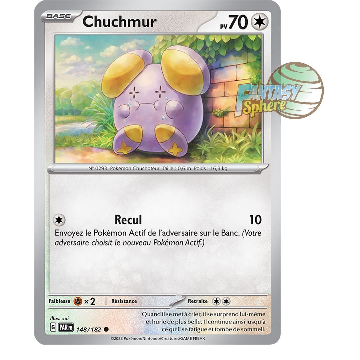 Chuchmur – Rückseite 148/182 – Scharlachrotes und violettes Faille-Paradoxon