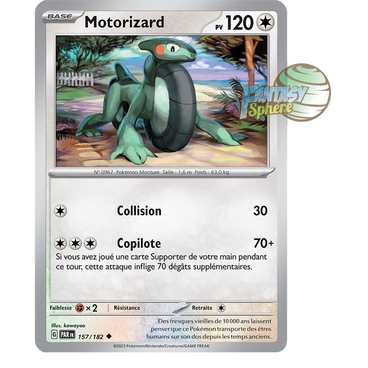 Motorizard – Reverse 157/182 – Scharlachrotes und violettes Faille-Paradoxon