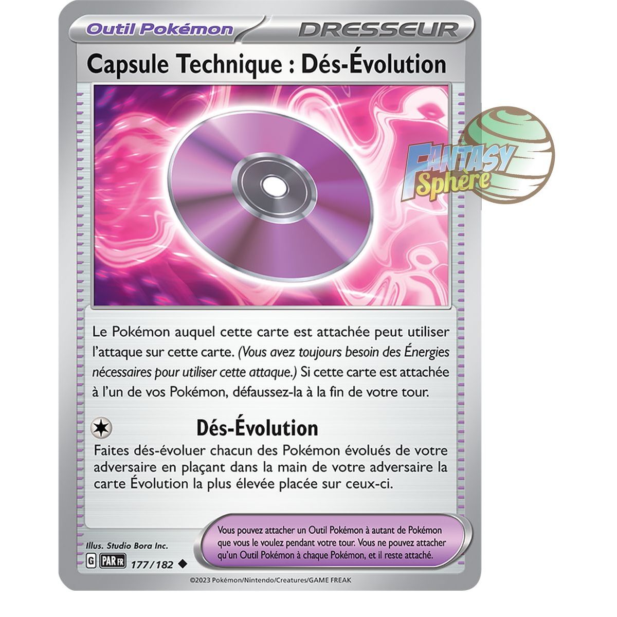 Item Technische Kapsel: Dis-Evolution – Ungewöhnlich 177/182 – Scarlet and Violet Paradox Rift