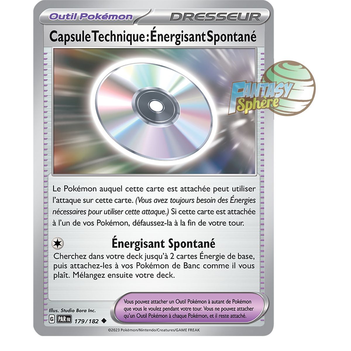 Technische Kapsel: Spontaneous Energizer – Reverse 179/182 – Scarlet and Violet Faille Paradox