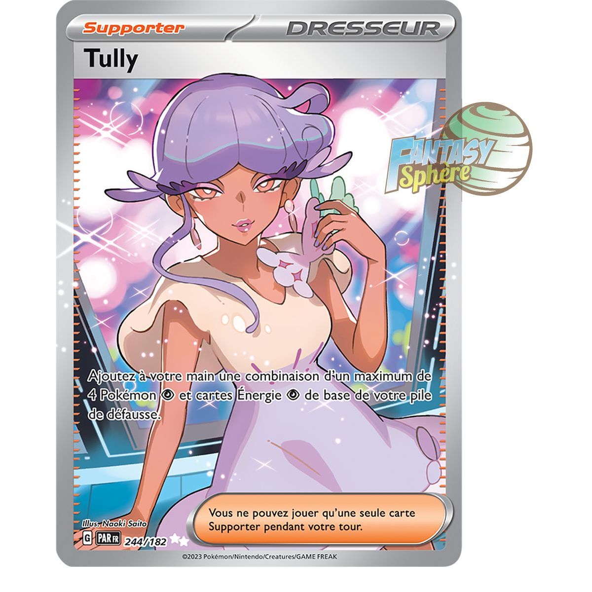 Tully – Ultra Rare 244/182 – Scharlachrotes und violettes Faille-Paradoxon