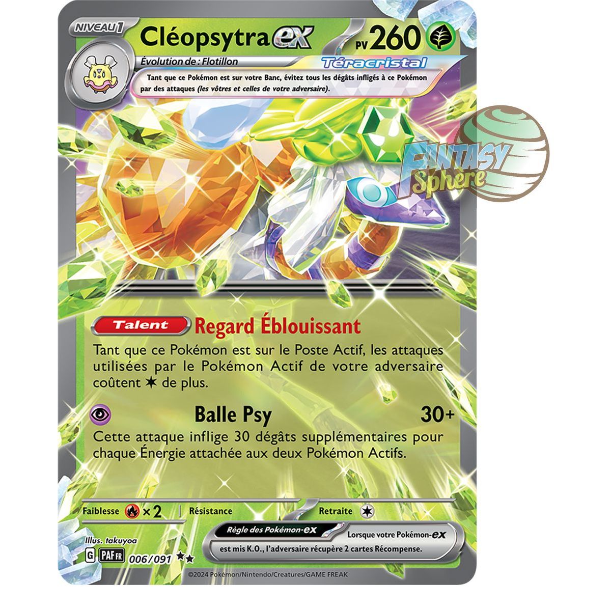 Cleopsytra EX – Double Rare 6/91 – Scharlachrote und violette Schicksale von Paldea