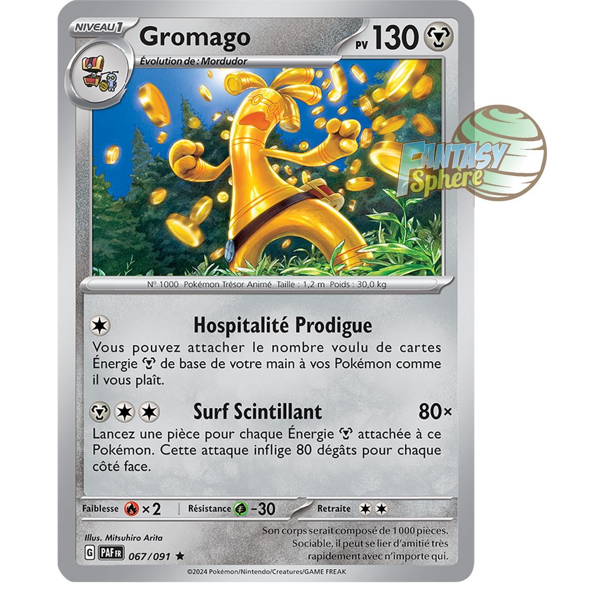 Gromago – Holo Rare 67/91 – Scharlachrote und violette Schicksale von Paldea