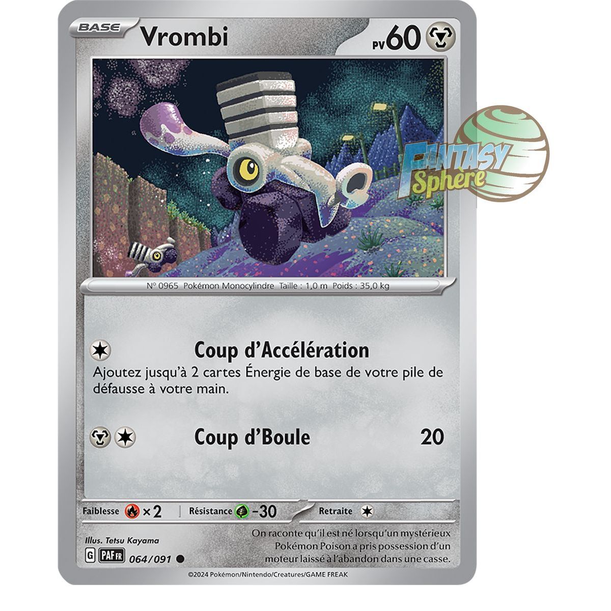 Vrombi – Rückseite 64/91 – Scharlachrote und violette Schicksale von Paldea