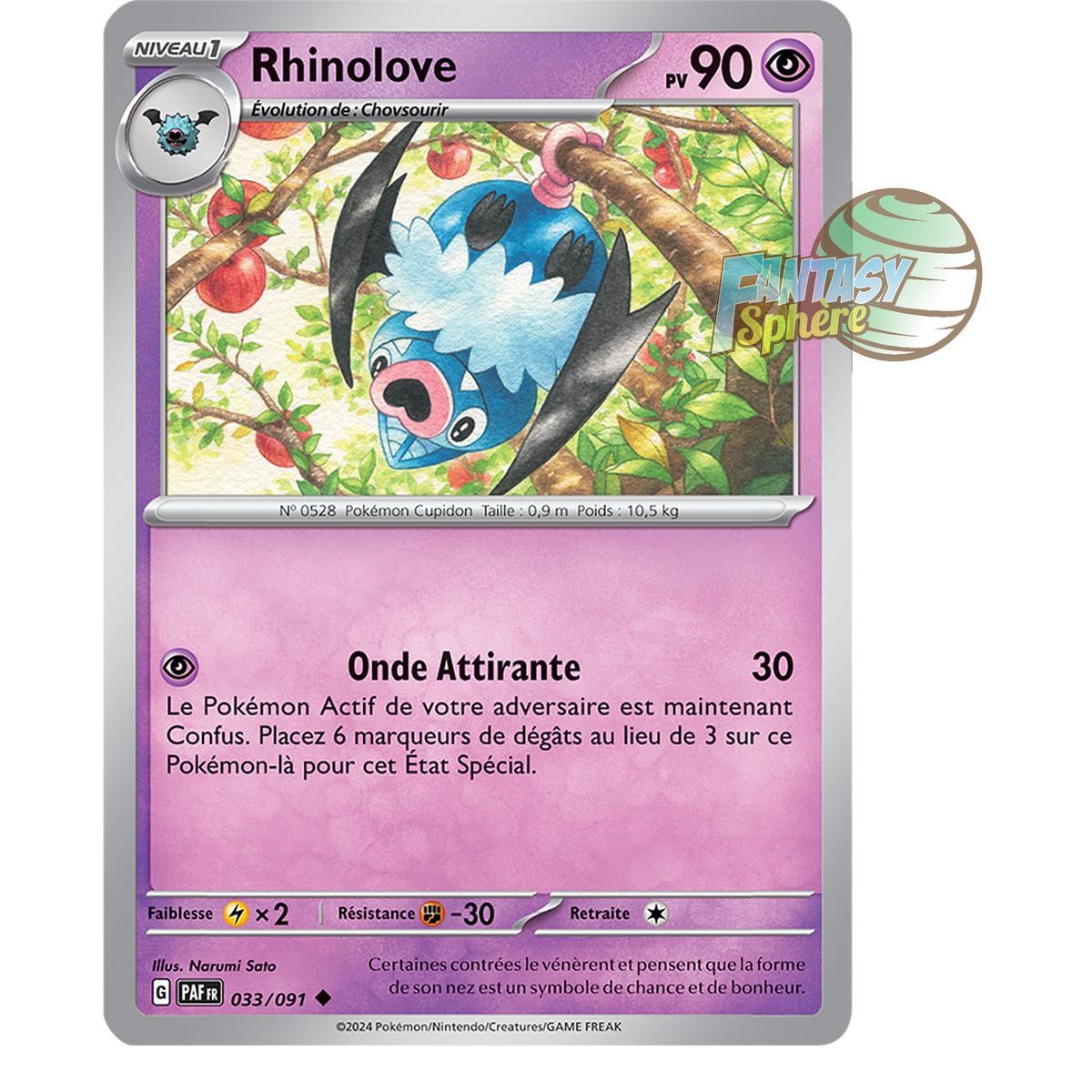 Rhinolove – Rückseite 33/91 – Scharlachrote und violette Schicksale von Paldea