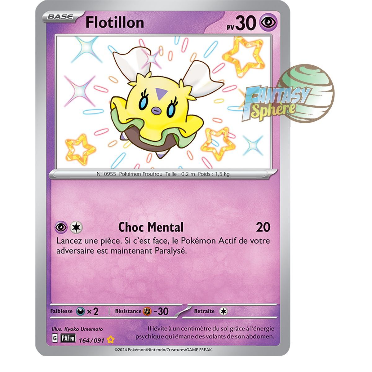 Flotillon – Shiny Rare 164/91 – Scharlachrote und violette Destinées de Paldea