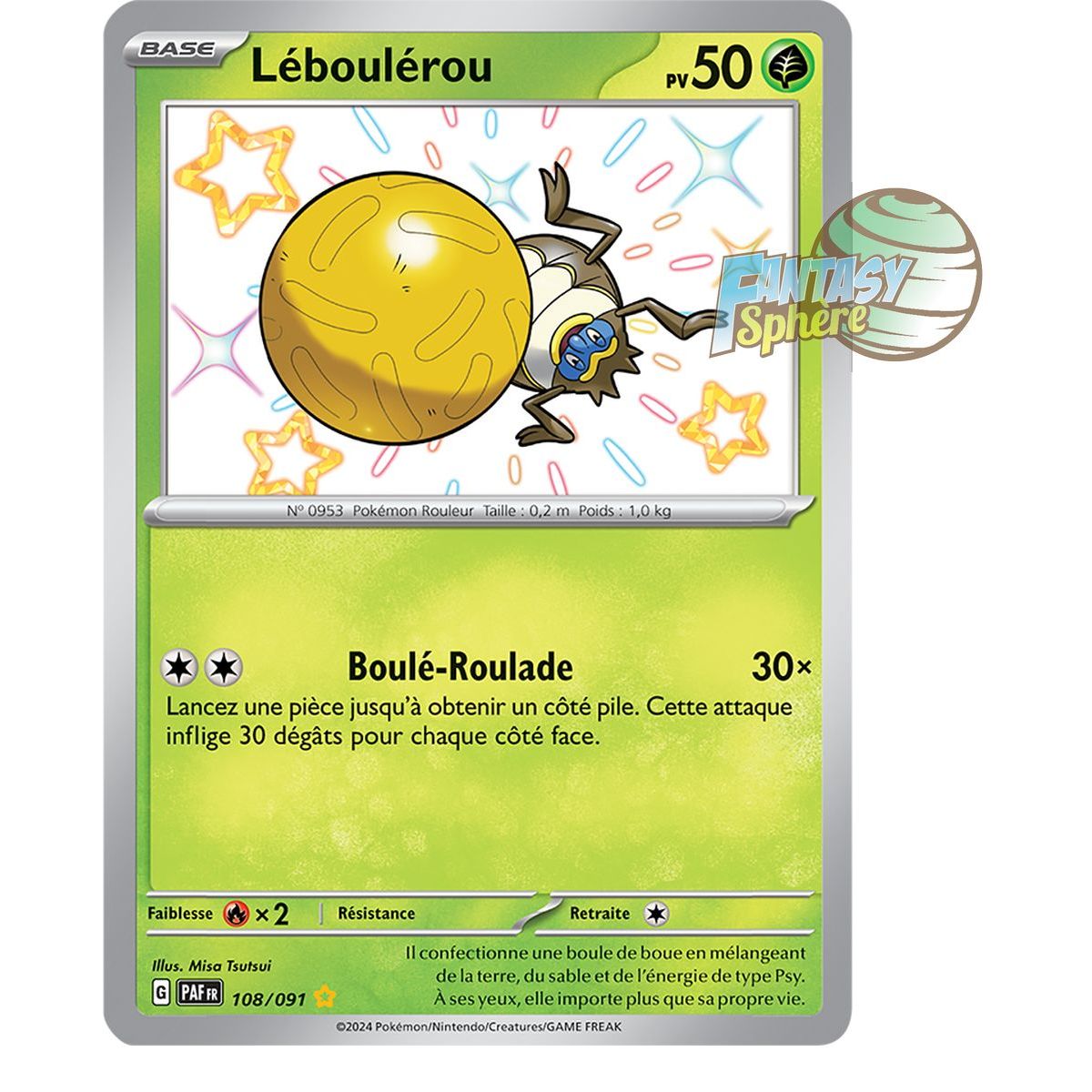 Léboulérou – Shiny Rare 108/91 – Scharlachrote und violette Schicksale von Paldea