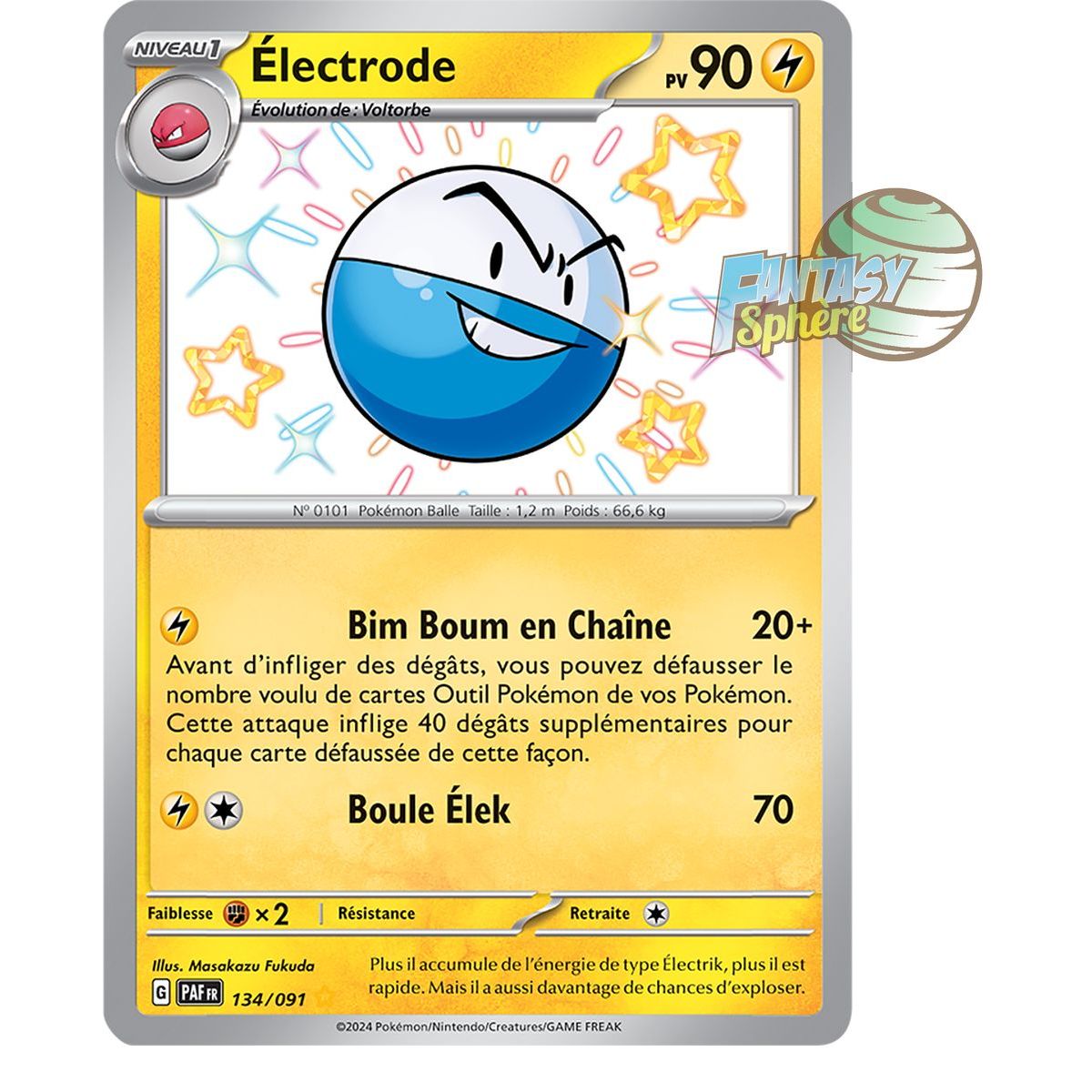 Elektrode - Shiny Rare 134/91 - Scharlachrote und violette Paldea-Schicksale