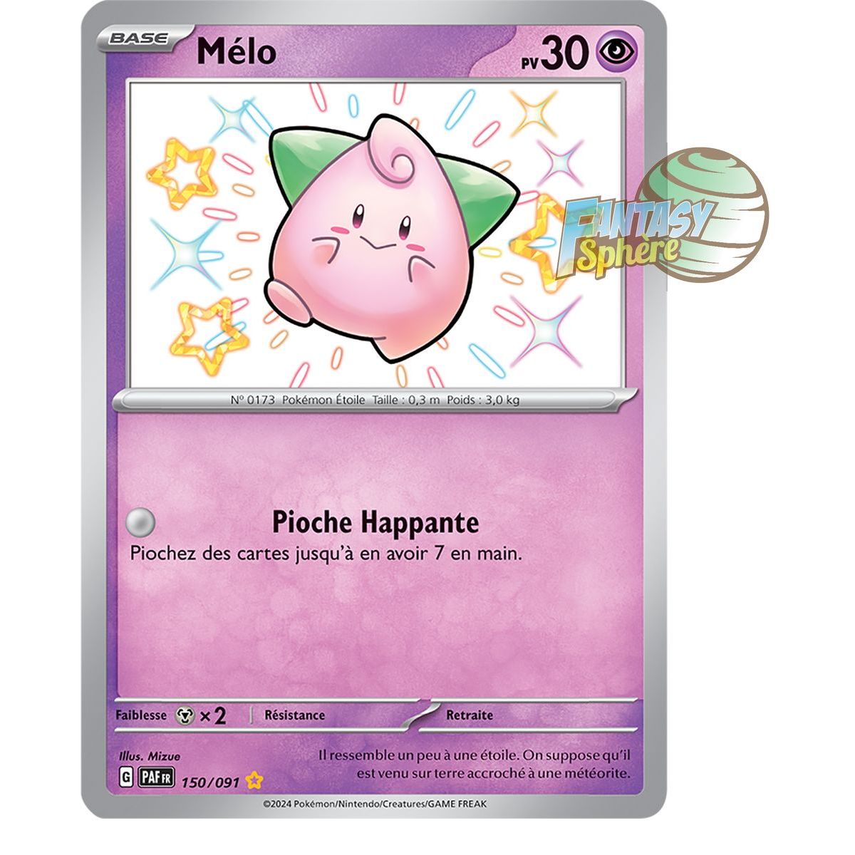 Melo – Shiny Rare 150/91 – Scharlachrote und violette Schicksale von Paldea