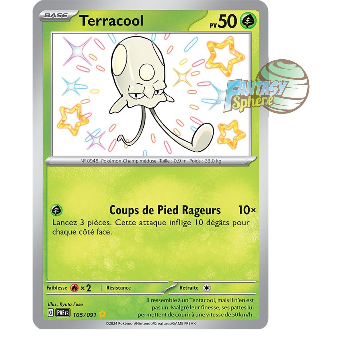 Terracool – Shiny Rare 105/91 – Scharlachrote und violette Paldea-Schicksale