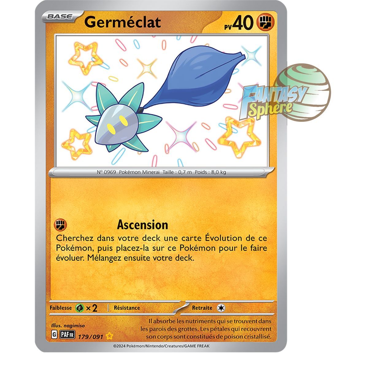 Germéclat – Shiny Rare 179/91 – Scharlachrote und violette Paldea-Schicksale