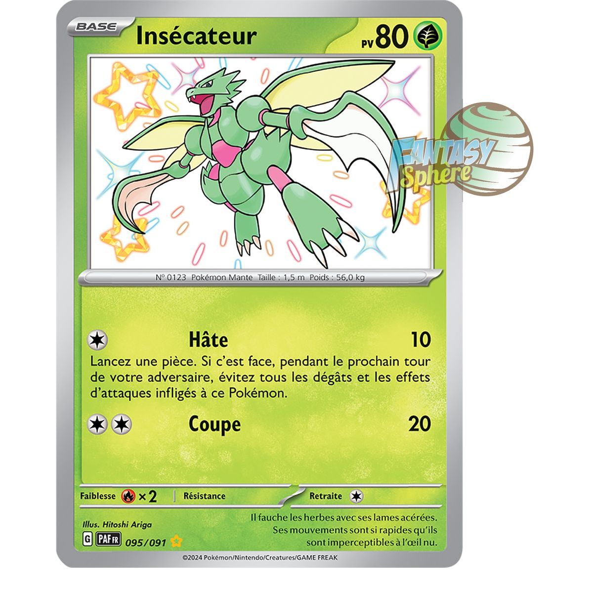 Insécateur – Shiny Rare 95/91 – Scharlachrote und violette Paldea-Schicksale