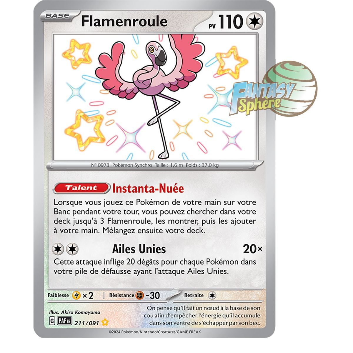 Flamewrap – Shiny Rare 211/91 – Scharlachrote und violette Paldea-Schicksale