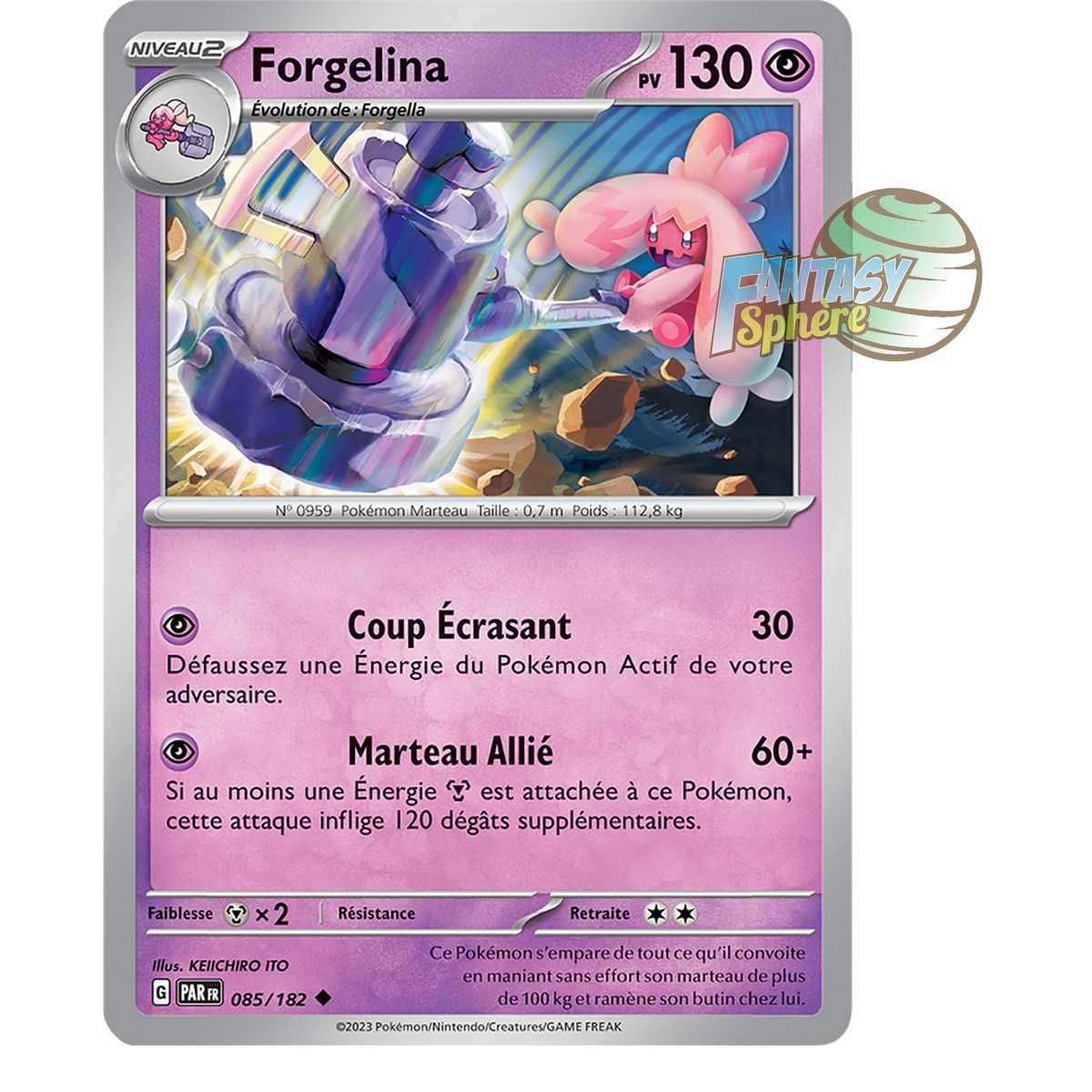 Forgelina – Reverse 85/182 – Scarlet and Violet Paradox Rift