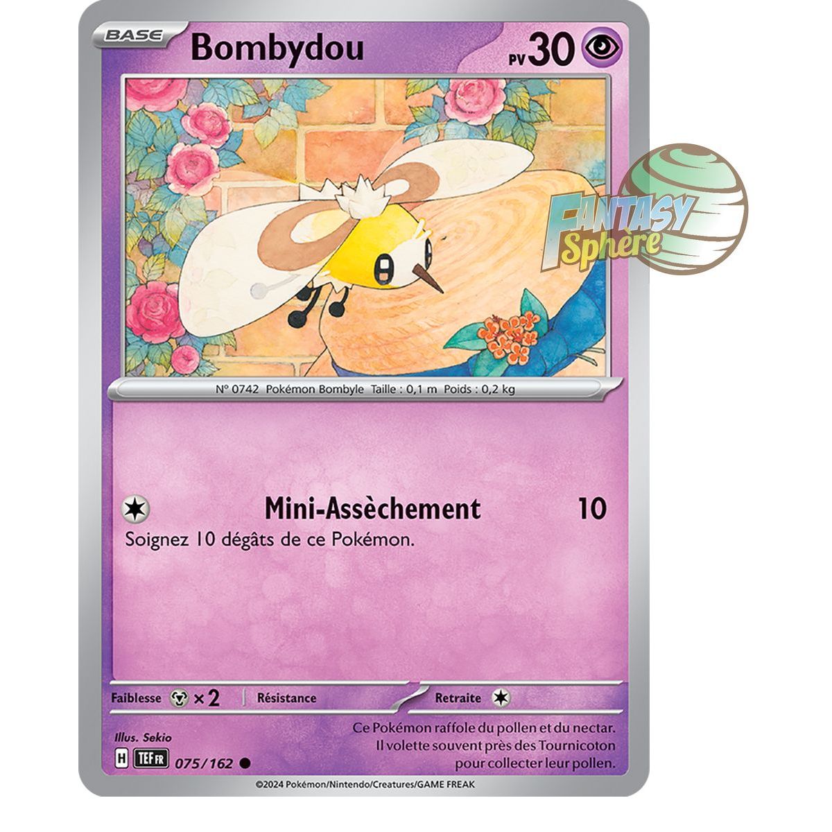 Bombydou – Rückseite 75/162 – Scharlachrote und violette Zeitkräfte