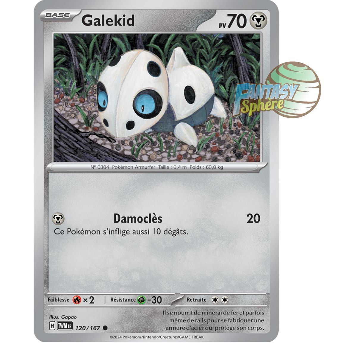 Galekid – Rückseite 120/167 – Scharlachrote und violette Twilight-Maskerade