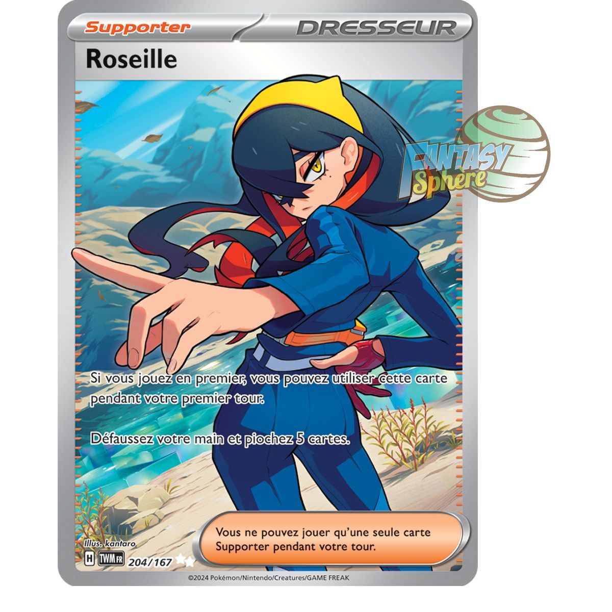 Roseille – Ultra Rare 204/167 – Scarlet und Twilight Masquerade Violet