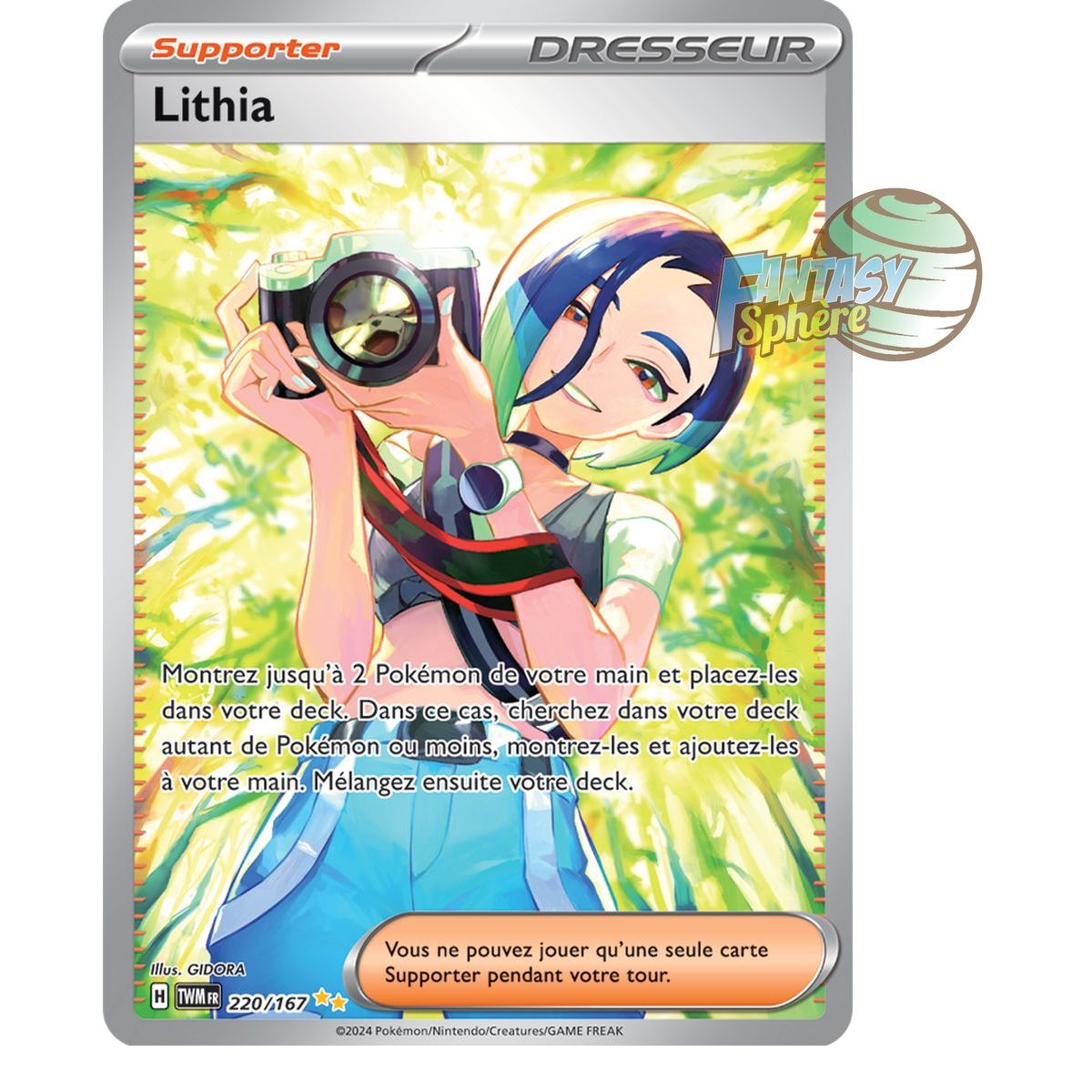 Lithia – Sonderillustration Rare 220/167 – Scarlet und Twilight Masquerade Violet