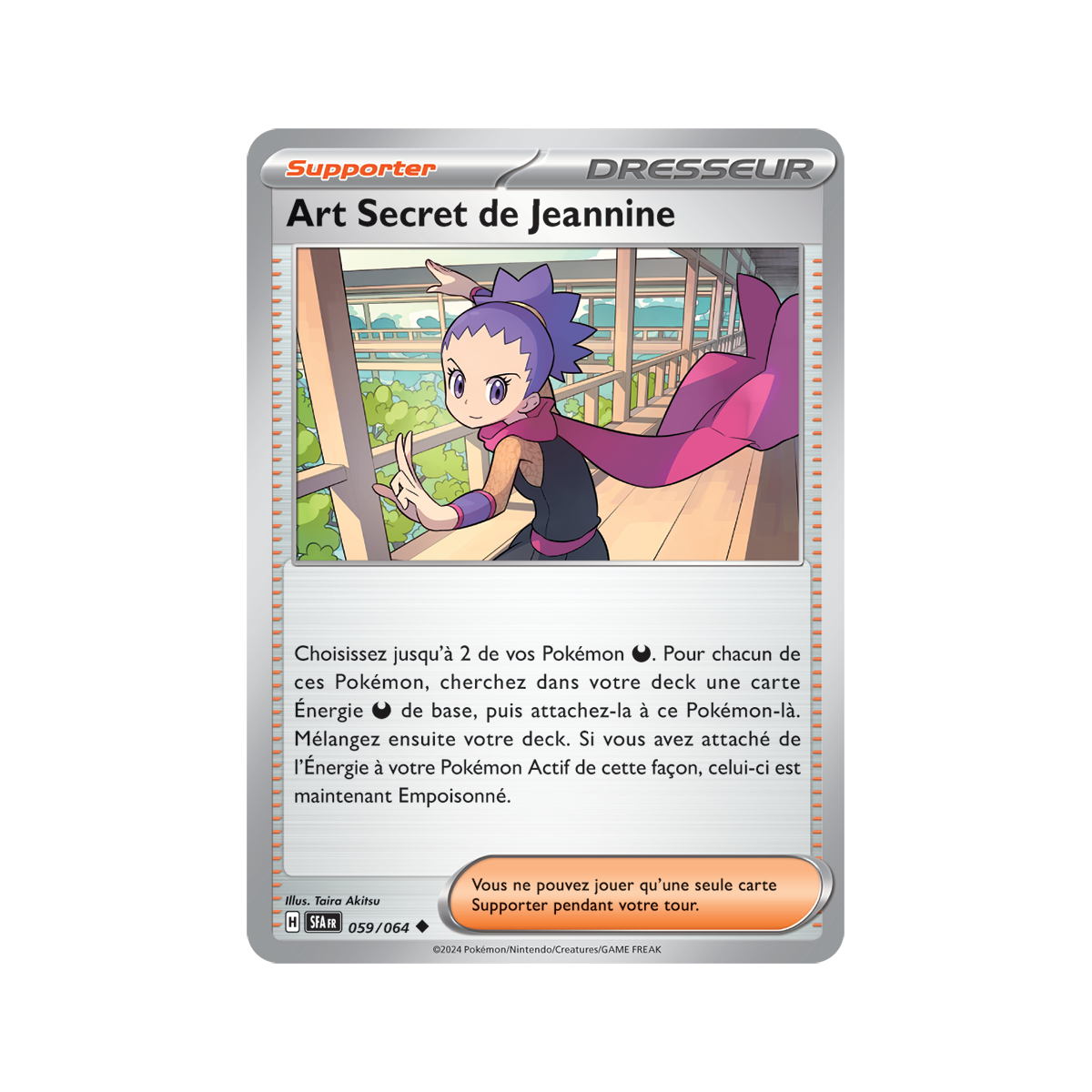 Secret Art of Jeannine – Rückseite 59/64 – Scarlet and Violet Fable Nébuleuse