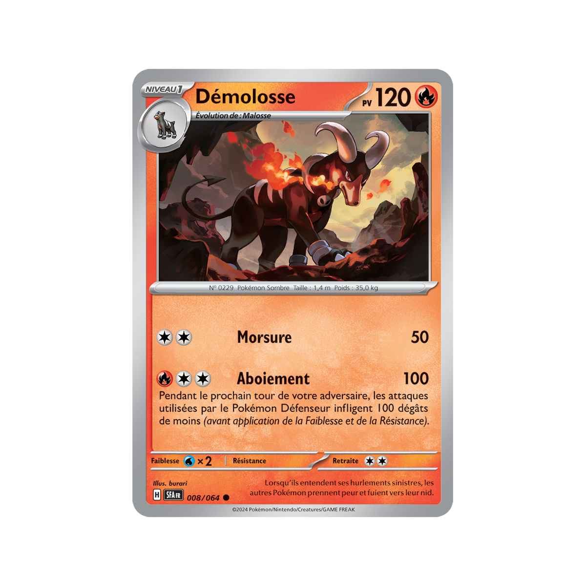 Houndoom – Kommune 8/64 – Scharlachrote und violette Nebelfabel