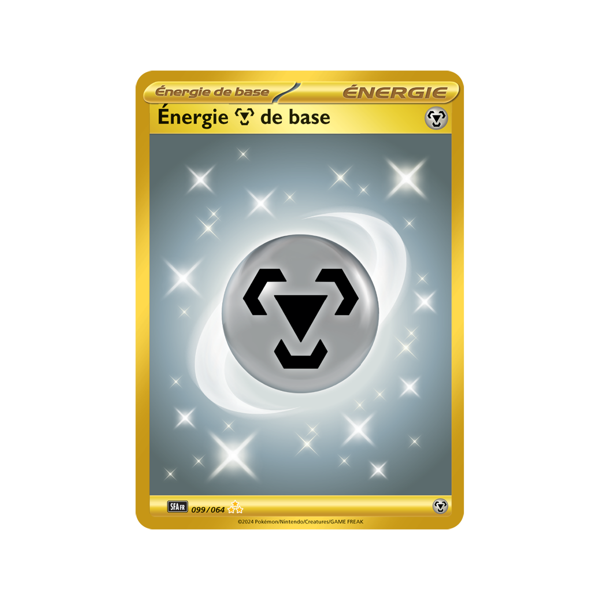 Energie-Basismetall – Hyper Rare 99/64 – Scharlachroter und violetter Fabelnebel