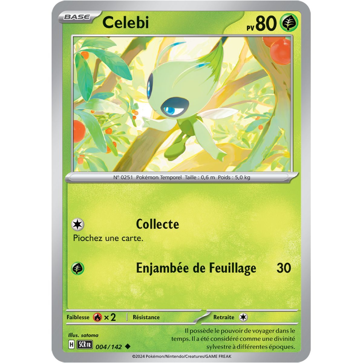 Celebi – Ungewöhnlich 4/142 – Scharlachrote und violette Sternkrone