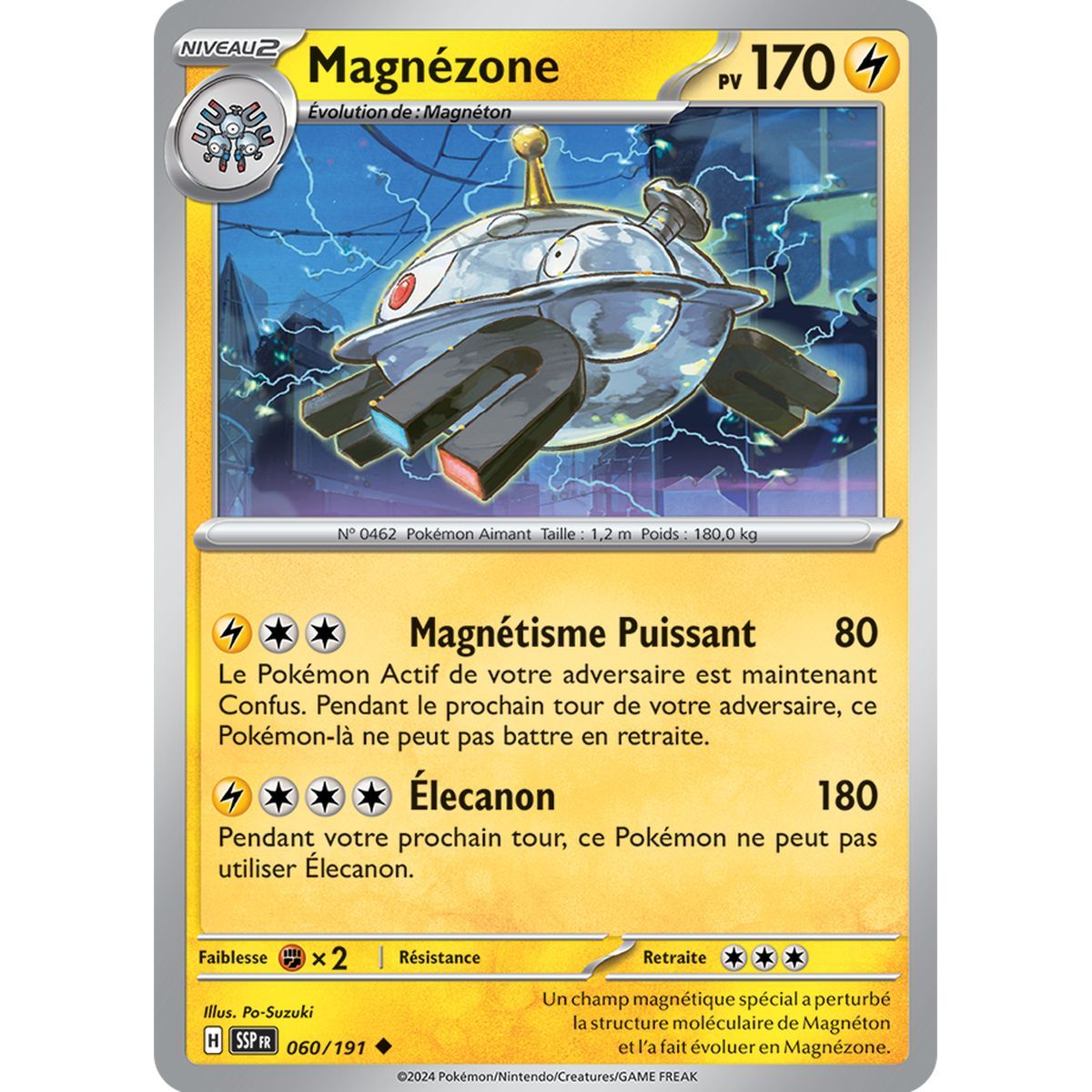 Magnezone – Ungewöhnlich 60/191 – Scharlachroter und violetter Wogenfunke