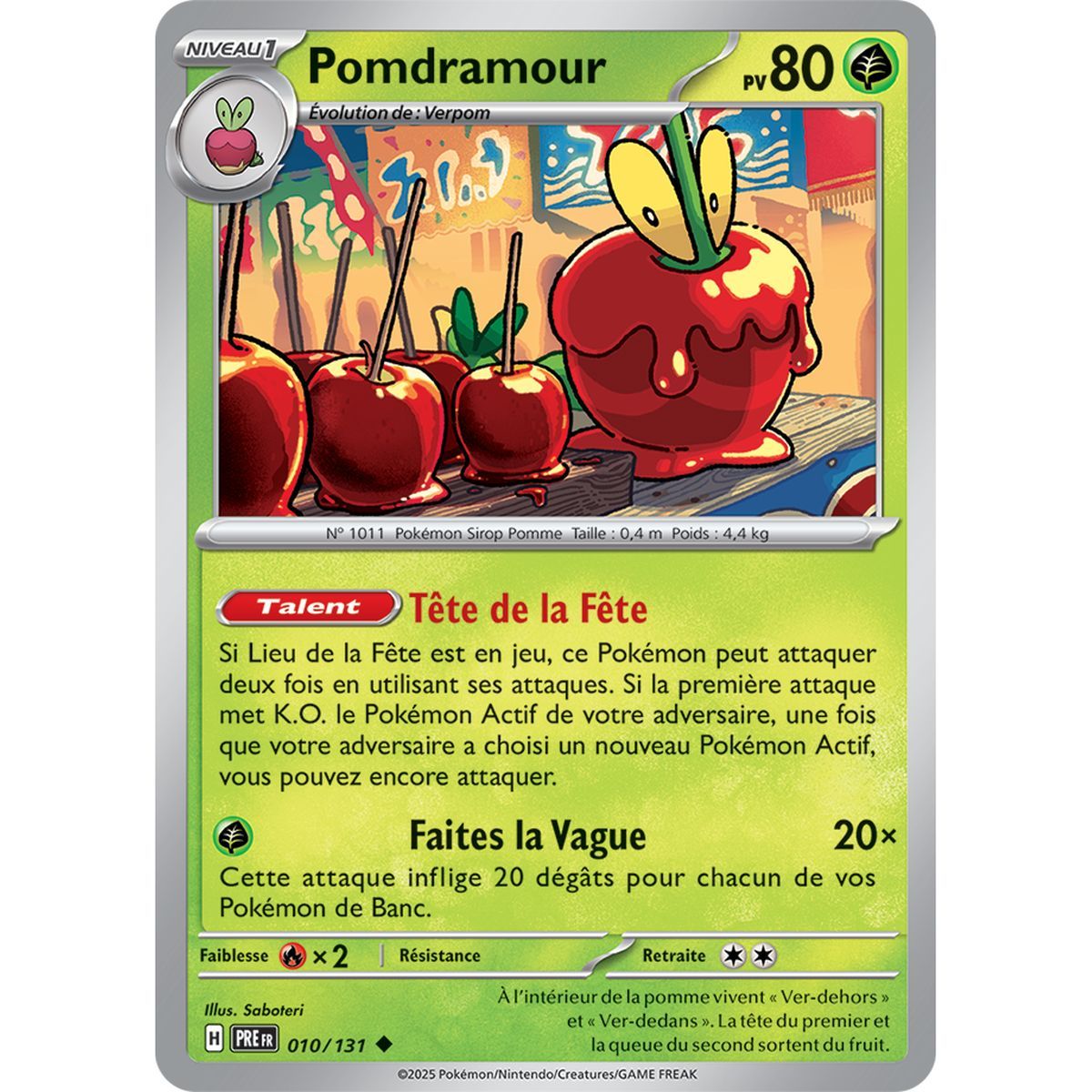 Pomdramour – Rückseite 10/131 – Scharlachrot und Lila 8,5 Prisma-Entwicklungen