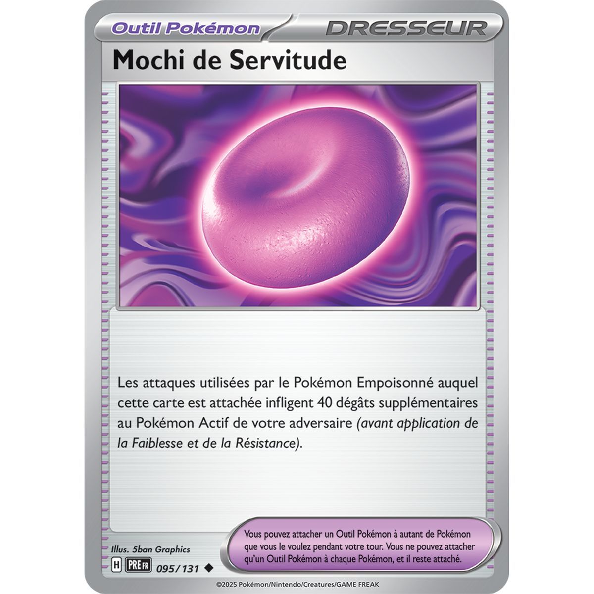 Mochi der Knechtschaft – Rückseite 95/131 – Scharlachrot und Lila 8,5 Prisma-Entwicklungen