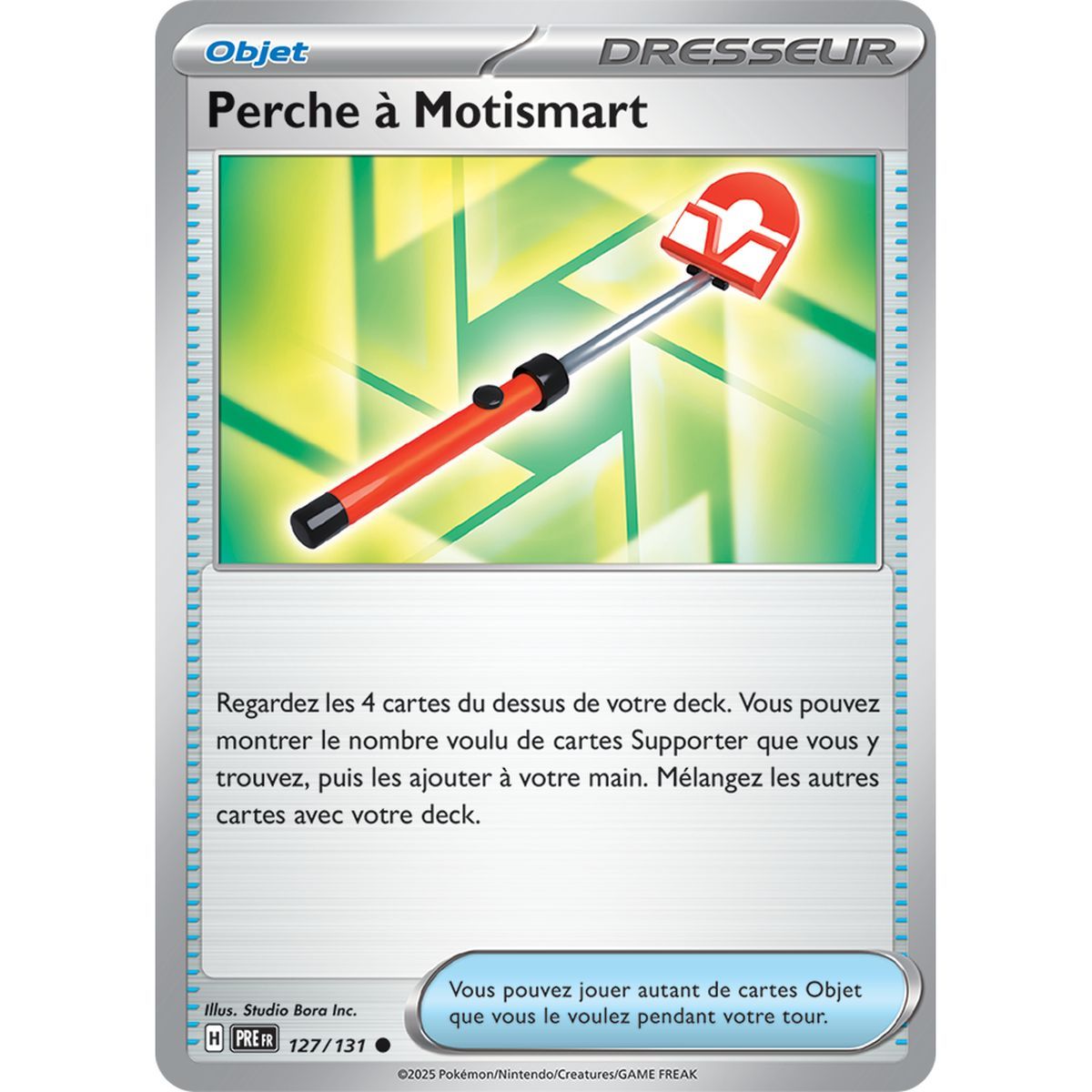 Motismart Pole – Rückseite 127/131 – Scharlachrot und Lila 8,5 Prismatic Evolutions
