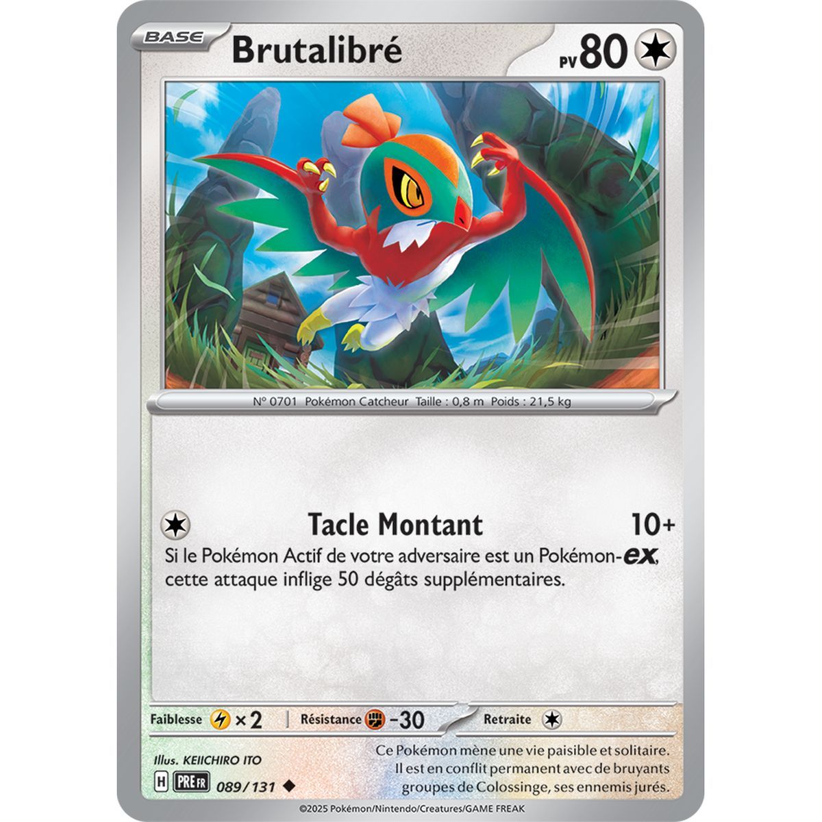 Brutalibré – Ungewöhnlich 89/131 – Scharlachrot und Lila 8,5 Prisma-Entwicklungen