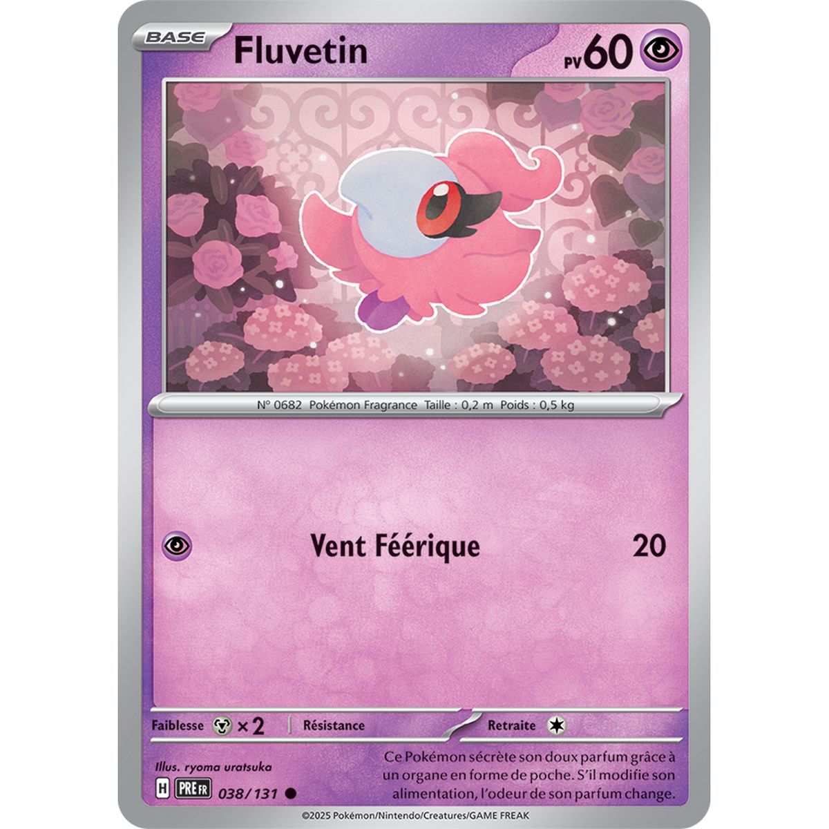Fluvetin – Häufig 38/131 – Scharlachrot und Lila 8,5 Prisma-Entwicklungen