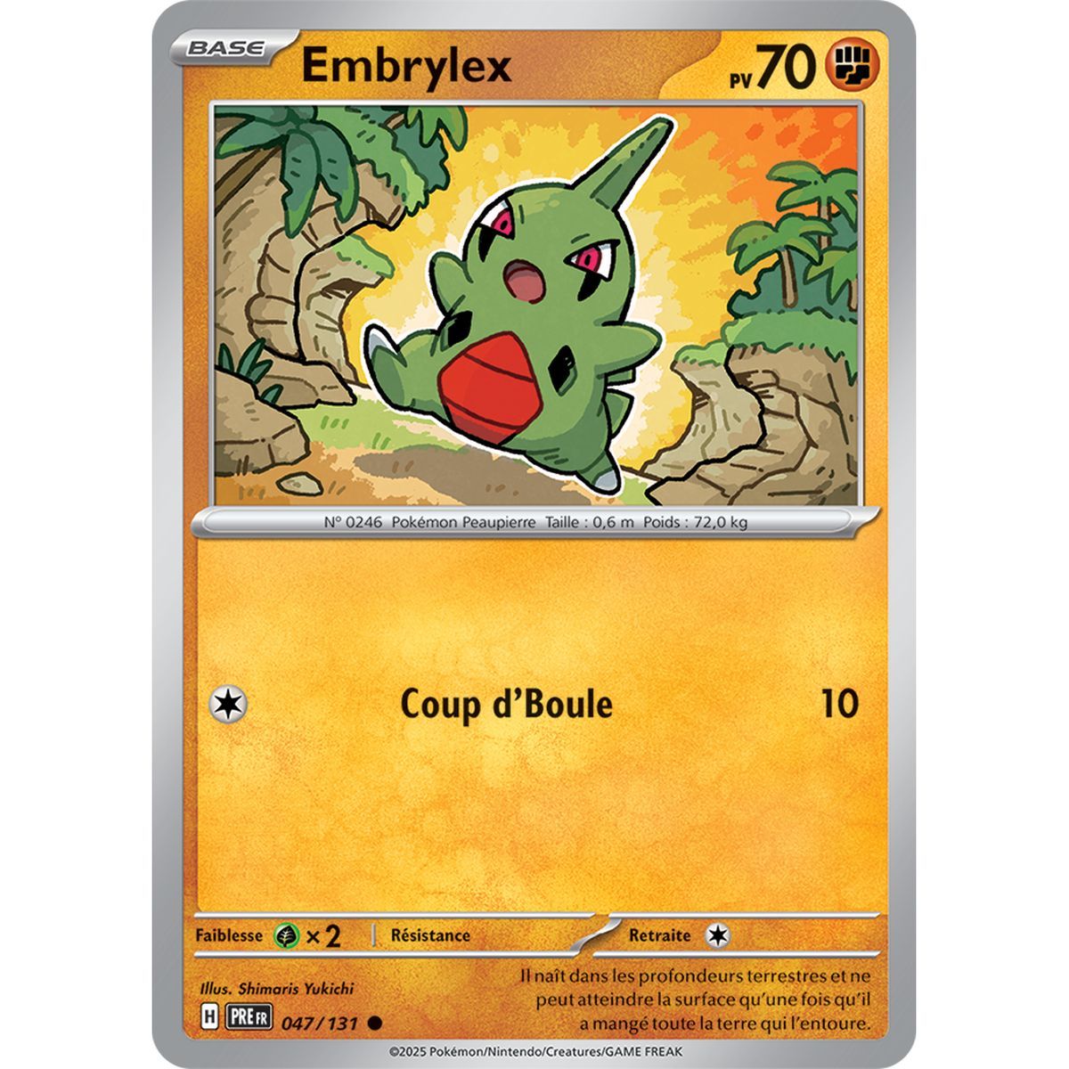 Embrylex – Common 47/131 – Scharlachrot und Lila 8,5 Prisma-Entwicklungen