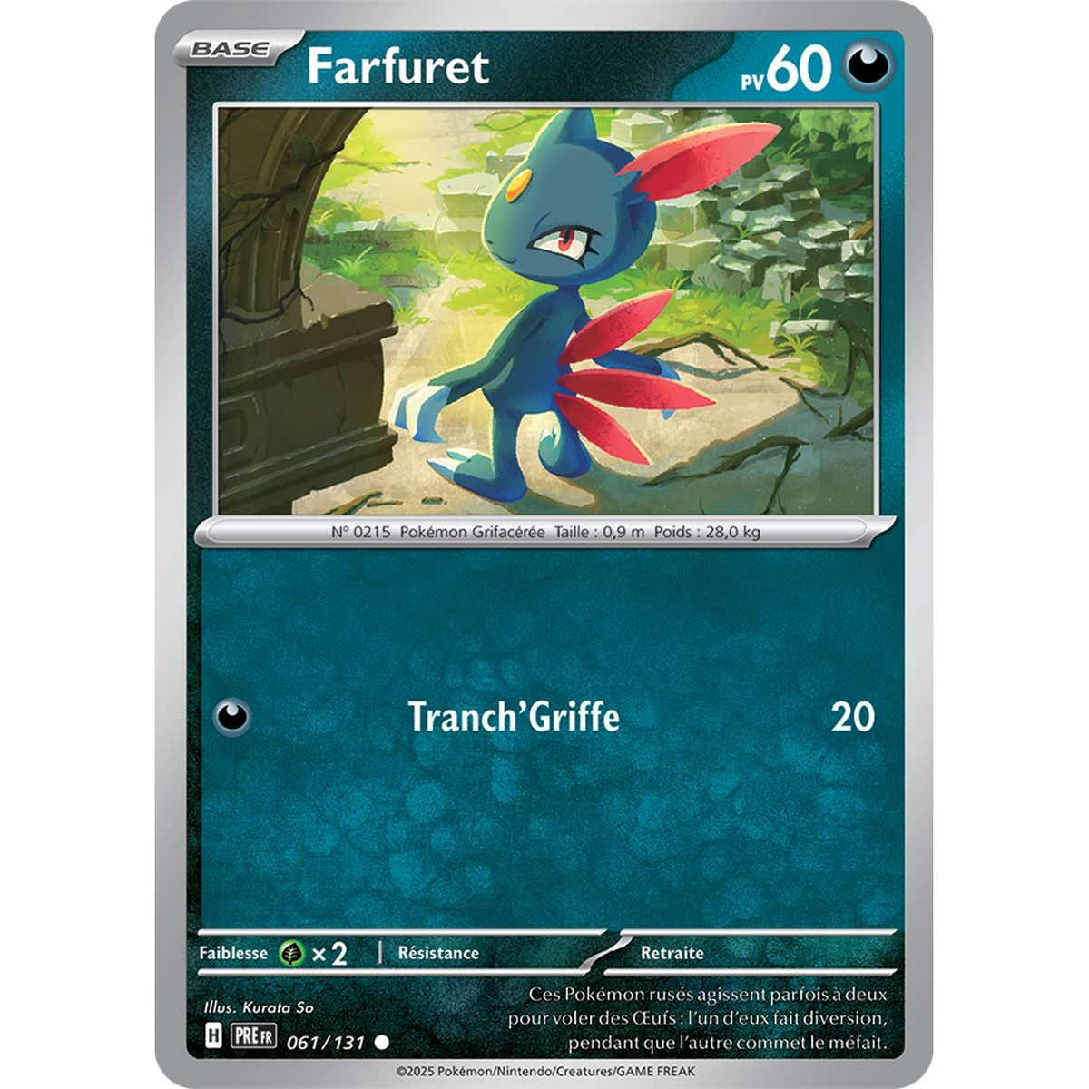 Farfuret – Common 61/131 – Scharlachrot und Lila 8,5 Prisma-Entwicklungen