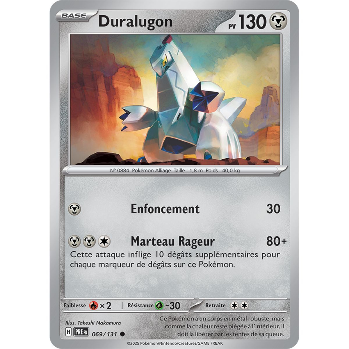 Duralugon – Common 69/131 – Scharlachrot und Lila 8,5 Prisma-Entwicklungen