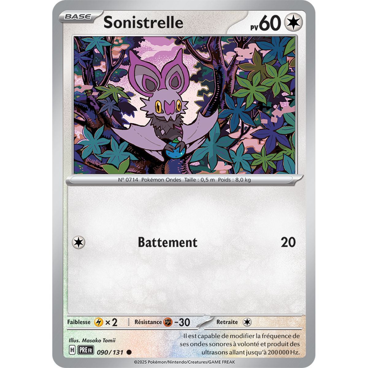 Sonistrelle – Common 90/131 – Scharlachrot und Lila 8,5 Prisma-Entwicklungen